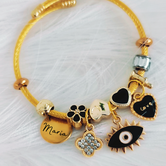 Pulsera  belleza mística, personalizada