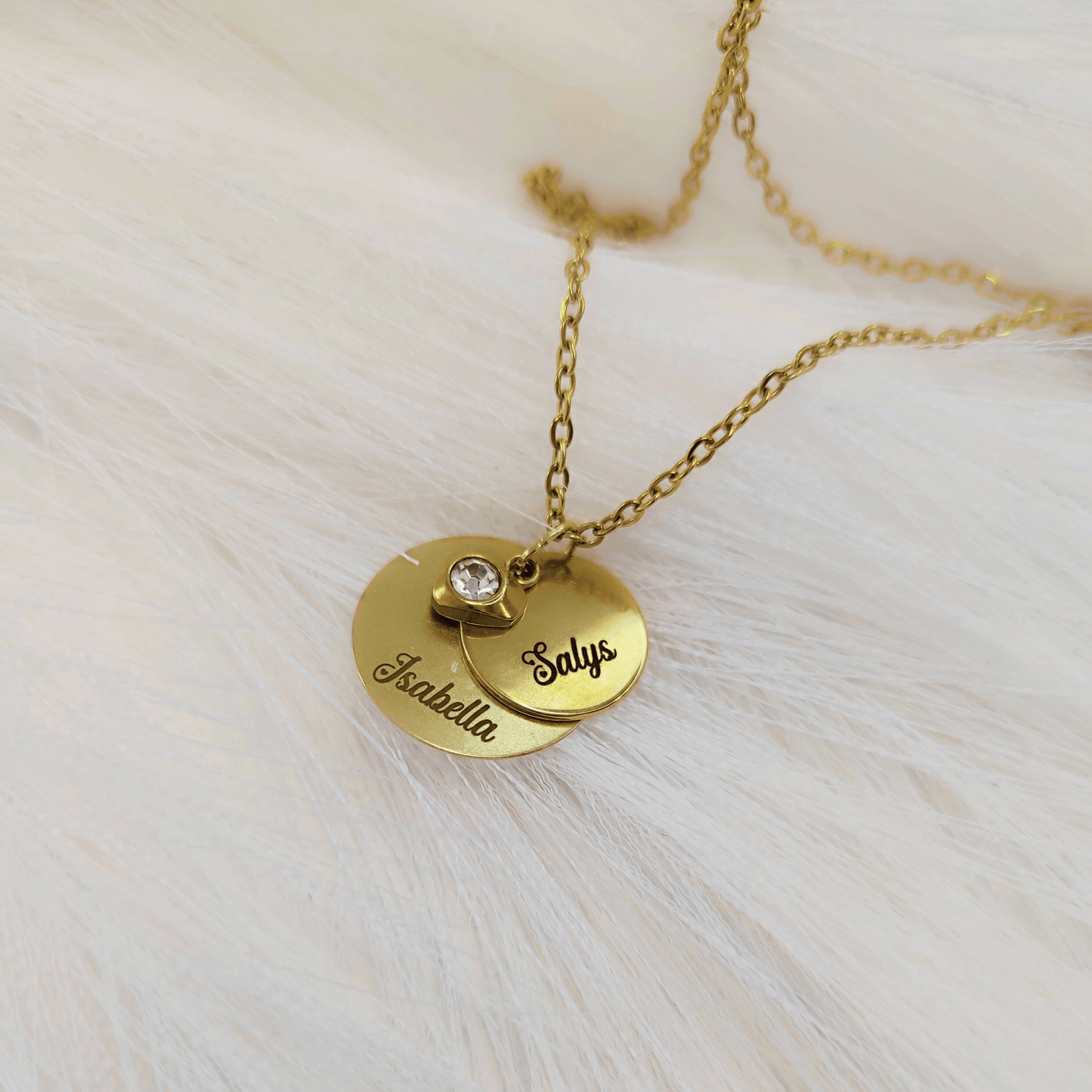 Collar con Colgante Personalizado – Nombre o Fecha Especial