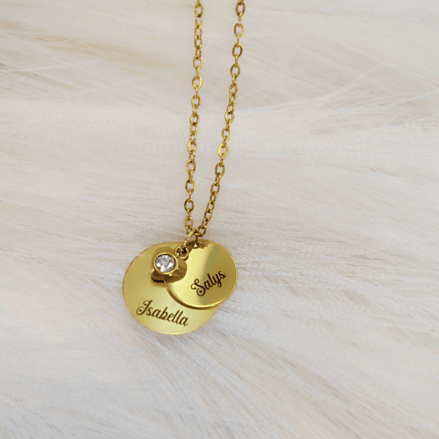 Collar con Colgante Personalizado – Nombre o Fecha Especial